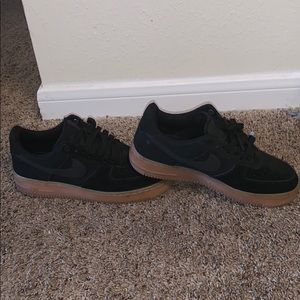 Black (tan bottom) AF1
